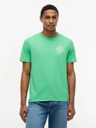 Tricou cu logo palmier