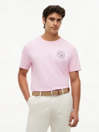 Tricou cu logo palmier