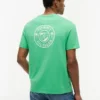 Tricou cu logo palmier Tricou cu logo palmier