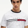 Tricou cu logo Signature Flag Stripe Tricou cu logo Signature Flag Stripe