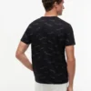 Tricou cu logo Signature Flag Stripe