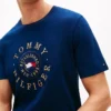 Tricou cu logo steag circular