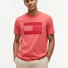 Tricou cu logo steag în nuanțe Tricou cu logo steag în nuanțe
