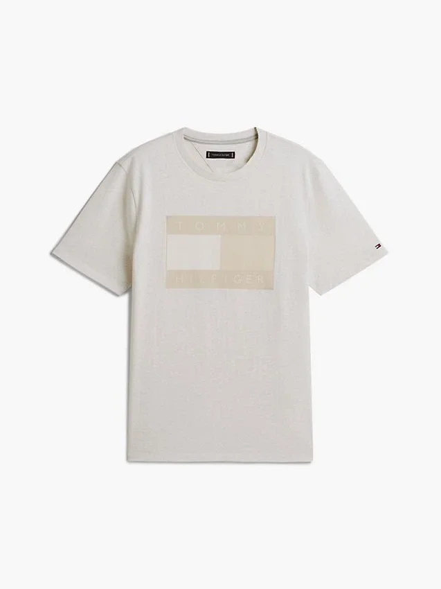 Tricou cu logo steag în nuanțe Tricou cu logo steag în nuanțe