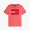 Tricou cu logo steag în nuanțe Tricou cu logo steag în nuanțe
