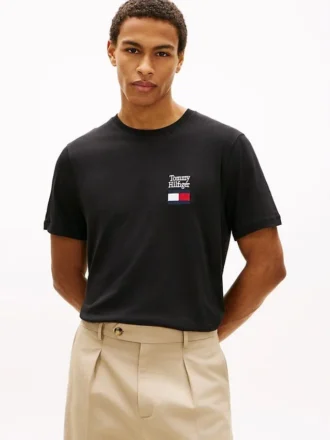 Tricou cu logo suprapus