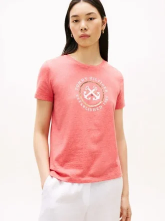 Tricou cu logo TH Anchor