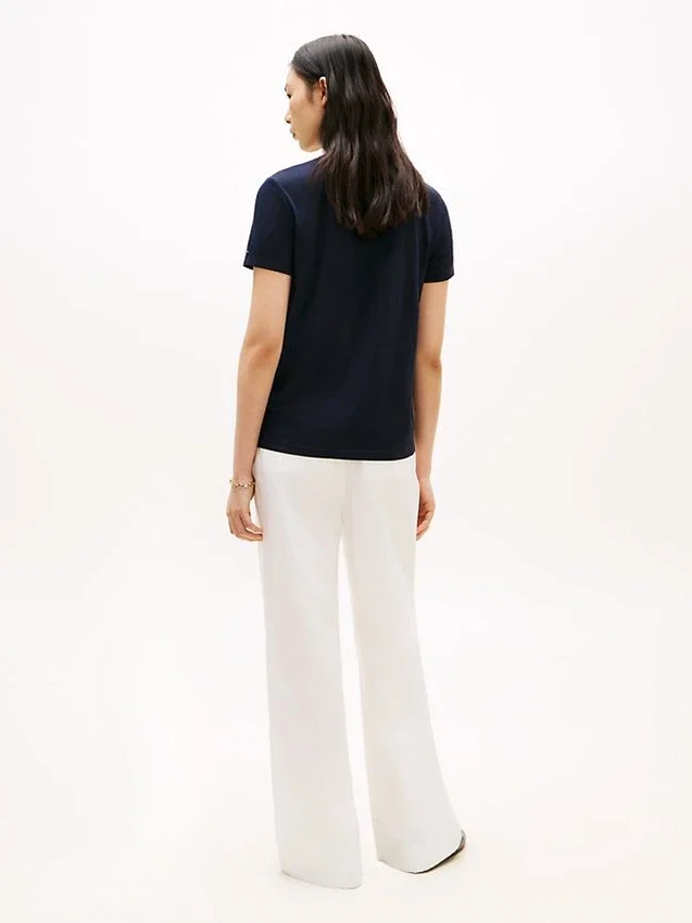 Tricou cu logo TH Anchor Tricou cu logo TH Anchor