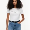 Tricou cu logo Tommy brodat