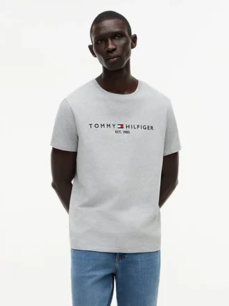 Tricou cu logo Tommy brodat