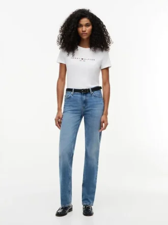 Tricou cu logo Tommy brodat