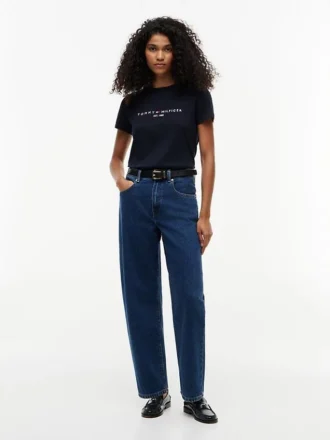 Tricou cu logo Tommy brodat