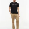 Tricou cu logo Tommy brodat Tricou cu logo Tommy brodat
