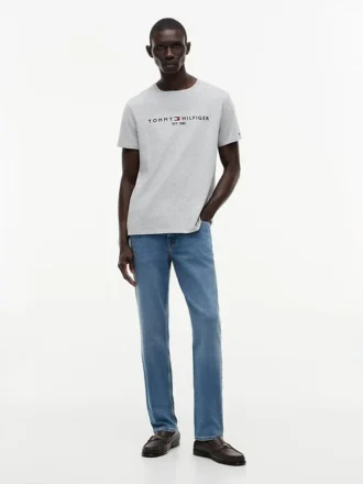 Tricou cu logo Tommy brodat