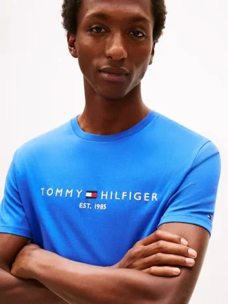Tricou cu logo Tommy brodat