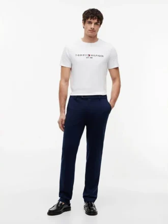 Tricou cu logo Tommy brodat
