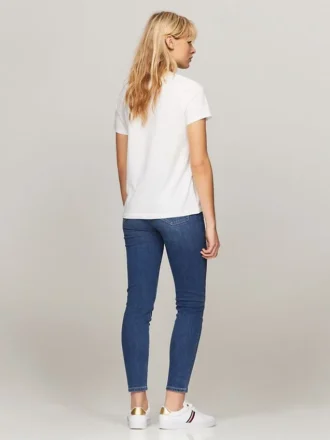 Tricou cu logo Tommy brodat