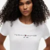 Tricou cu logo Tommy brodat