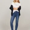 Tricou cu logo Tommy brodat Tricou cu logo Tommy brodat