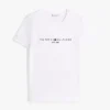 Tricou cu logo Tommy brodat