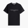 Tricou cu logo Tommy brodat Tricou cu logo Tommy brodat