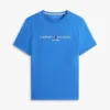 Tricou cu logo Tommy brodat Tricou cu logo Tommy brodat