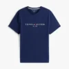 Tricou cu logo Tommy brodat Tricou cu logo Tommy brodat