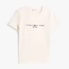 Tricou cu logo Tommy brodat Tricou cu logo Tommy brodat