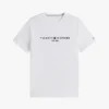 Tricou cu logo Tommy brodat Tricou cu logo Tommy brodat