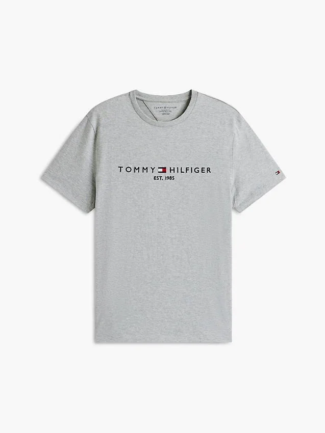 Tricou cu logo Tommy brodat Tricou cu logo Tommy brodat