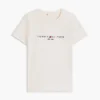 Tricou cu logo Tommy brodat Tricou cu logo Tommy brodat