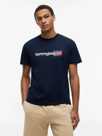 Tricou cu logo Tommy Jeans