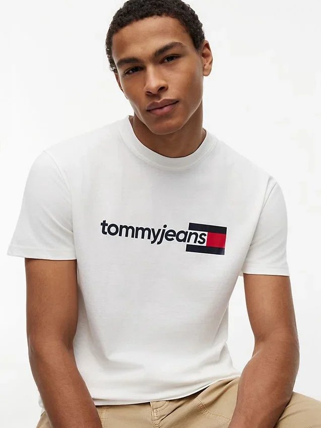 Tricou cu logo Tommy Jeans Tricou cu logo Tommy Jeans