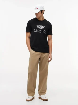 Tricou cu logo-ul Tommy x Cadillac F1® Team