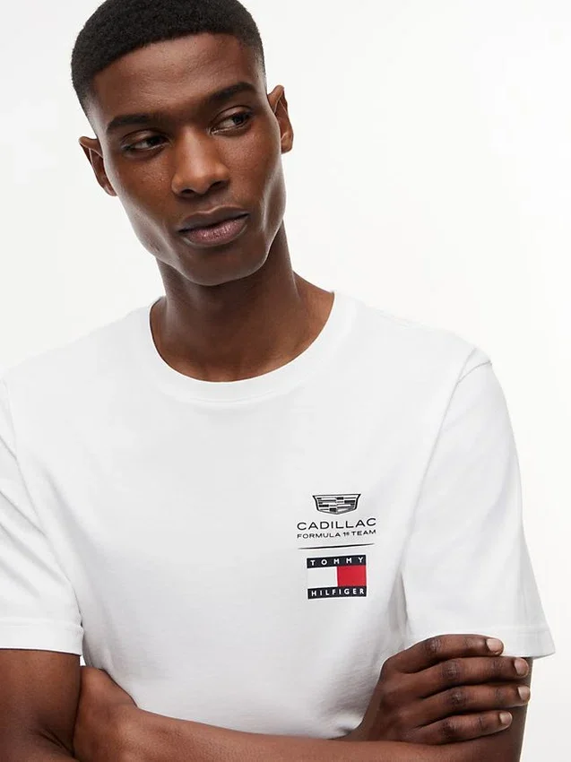 Tricou cu logo-ul Tommy x Cadillac F1® Team Tricou cu logo-ul Tommy x Cadillac F1® Team