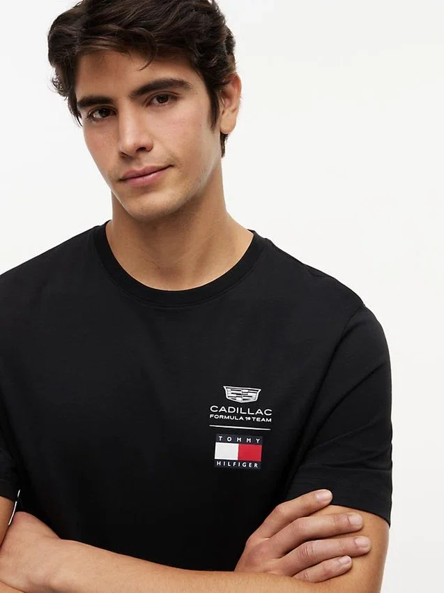 Tricou cu logo-ul Tommy x Cadillac F1® Team Tricou cu logo-ul Tommy x Cadillac F1® Team