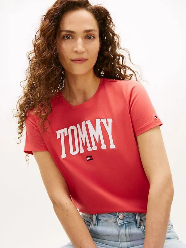 Tricou cu logo Varsity Tommy Tricou cu logo Varsity Tommy