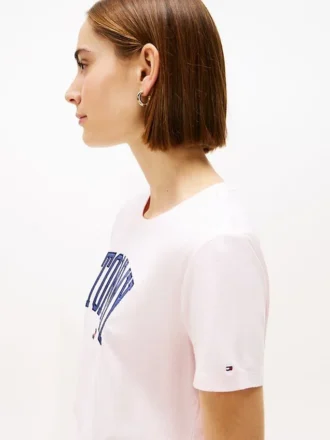 Tricou cu logo Varsity Tommy