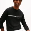 Tricou cu mâneci lungi și logo cu steag în tonuri asortate Tricou cu mâneci lungi și logo cu steag în tonuri asortate