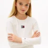 Tricou cu mâneci lungi și logo pentru copii Tricou cu mâneci lungi și logo pentru copii