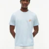 Tricou cu monogramă brodată Tricou cu monogramă brodată