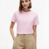 Tricou cu monogramă brodată Tricou cu monogramă brodată