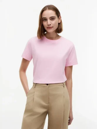 Tricou cu monogramă brodată