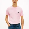 Tricou cu monogramă brodată Tricou cu monogramă brodată