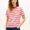 Tricou cu monogramă brodată Tricou cu monogramă brodată