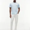 Tricou cu monogramă brodată Tricou cu monogramă brodată