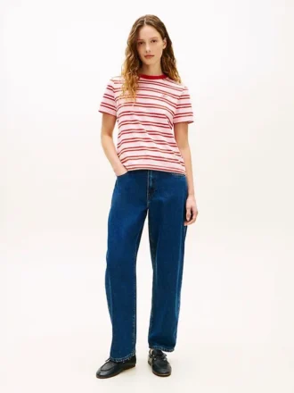 Tricou cu monogramă brodată