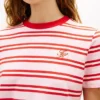 Tricou cu monogramă brodată Tricou cu monogramă brodată