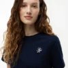 Tricou cu monogramă brodată