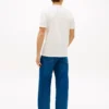 Tricou cu monogramă brodată Tricou cu monogramă brodată